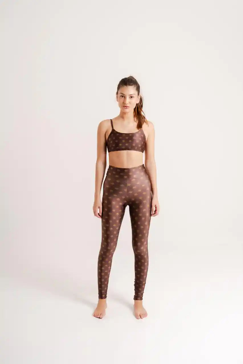 Legging Estampa Oásis modelo Skin by BEE GRACIE - CALÇAS