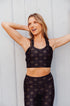 Top Aura Estampa Rising Sun Bee Gracie moda fitness feminina