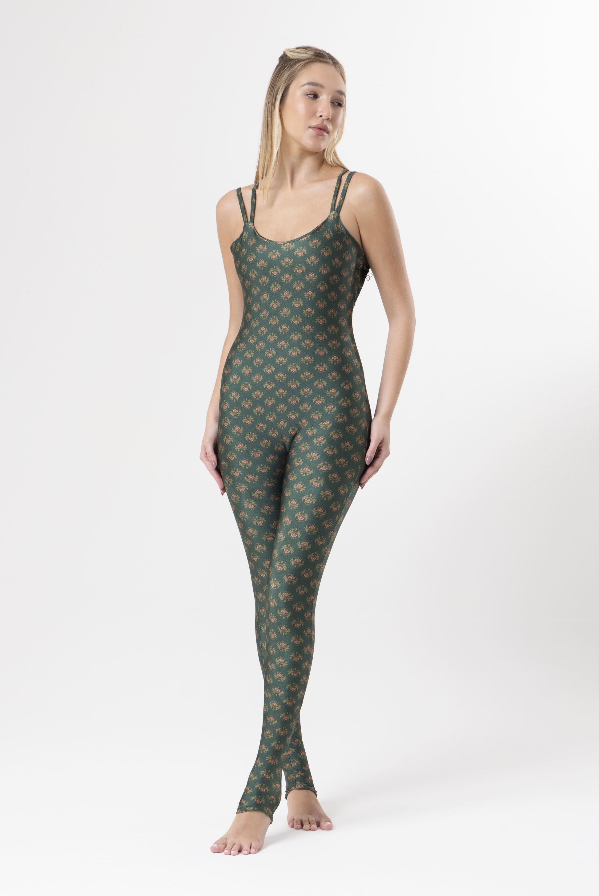 Jumpsuit Zen Estampa Green Lotus