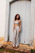 Flare Estampa Azure Bee Gracie moda fitness feminina