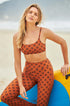 Beehive Print Comfort Top Bee Gracie moda fitness feminina