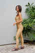 Jumpsuit Zen Estampa Golden Breeze Bee Gracie moda fitness feminina