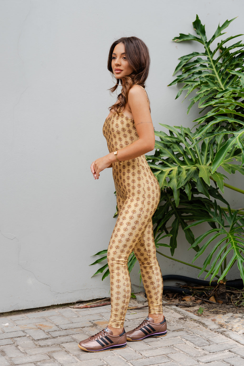 Jumpsuit Zen Estampa Golden Breeze