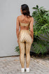Legging Estampa Golden Breeze  modelo Skin Bee Gracie moda fitness feminina
