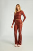 Flare Honeycomb Bee Gracie moda fitness feminina