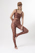 Legging Estampa Tsuru modelo Skin Bee Gracie moda fitness feminina