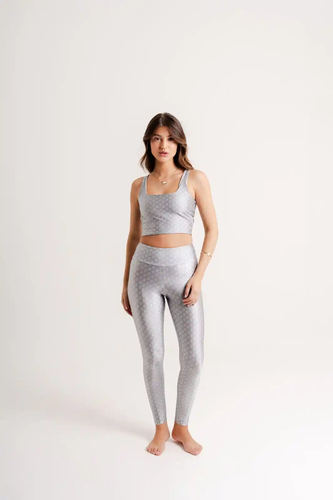 Legging Estampa Azure modelo High Waist by BEE GRACIE - CALÇAS