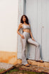Flare Estampa Azure Bee Gracie moda fitness feminina