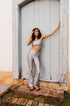 Flare Estampa Azure Bee Gracie moda fitness feminina